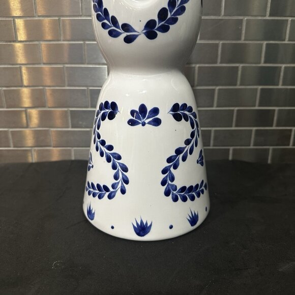Clase Azul Reposado Empty Tequila Bottle 750ml Hand Painted Decanter Logo Agave - Picture 4 of 11